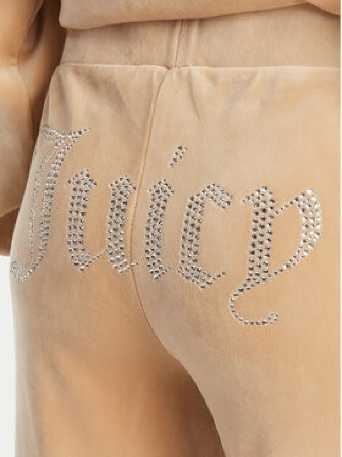 Juicy Couture Spodnie dresowe Christine JCWBJ125304 Beżowy Flared Leg