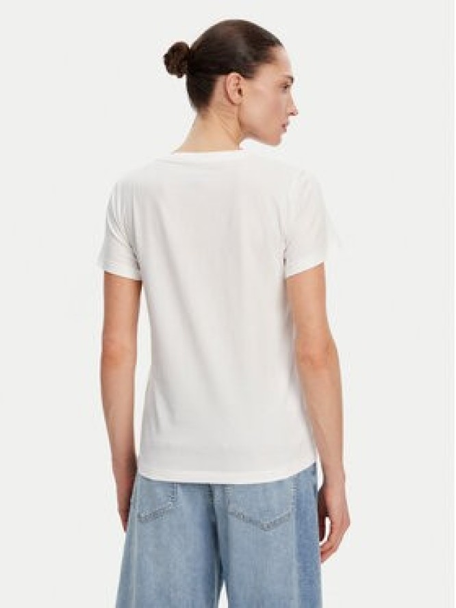 Guess Jeans T-Shirt W5GI26 J1314 Biały Regular Fit