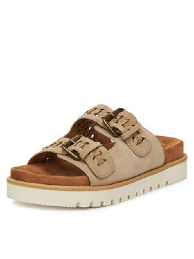 Mustang Klapki 1461-711 Beżowy