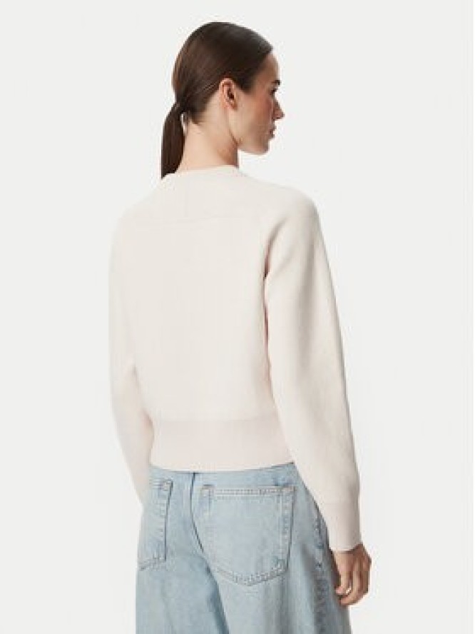 Calvin Klein Jeans Sweter LV047H320G Różowy jasny Regular Fit
