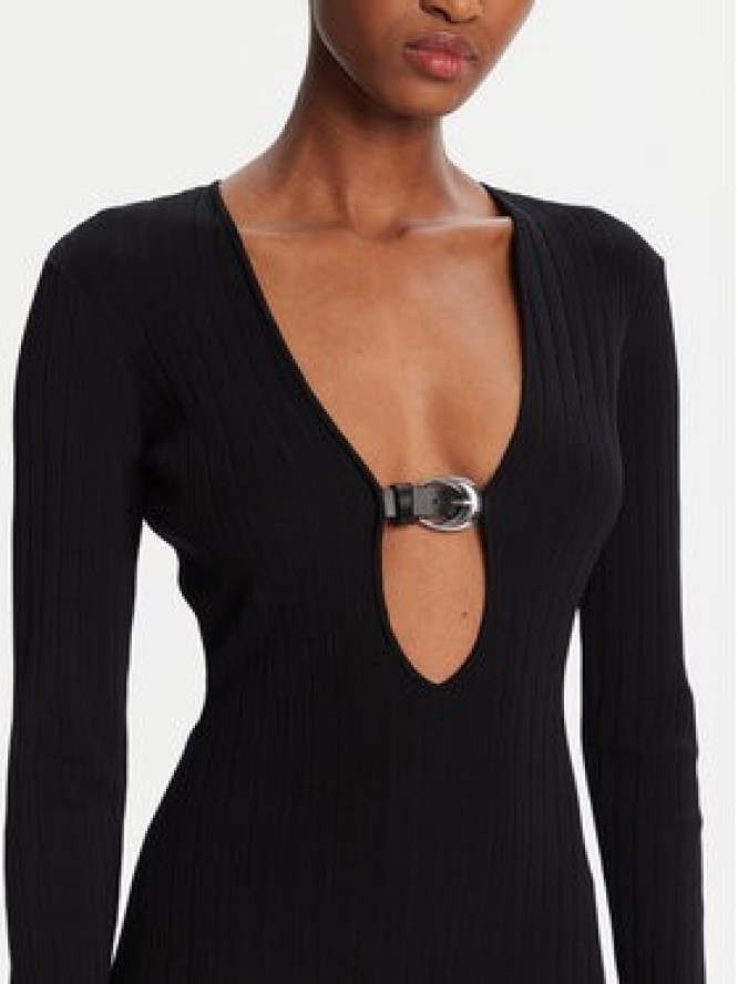 STAUD Sukienka koktajlowa Murphy R25R2135VN Czarny Slim Fit