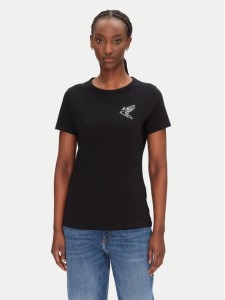 BOSS T-Shirt C_Elogo_21 50540260 Czarny Slim Fit