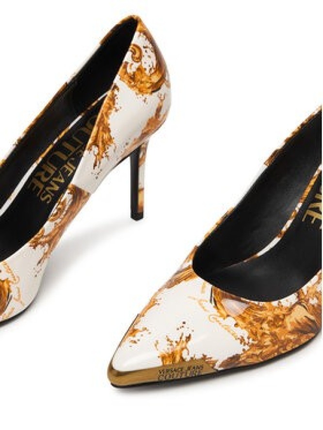 Versace Jeans Couture Szpilki 80VA3S50 ZS366 G03 Biały