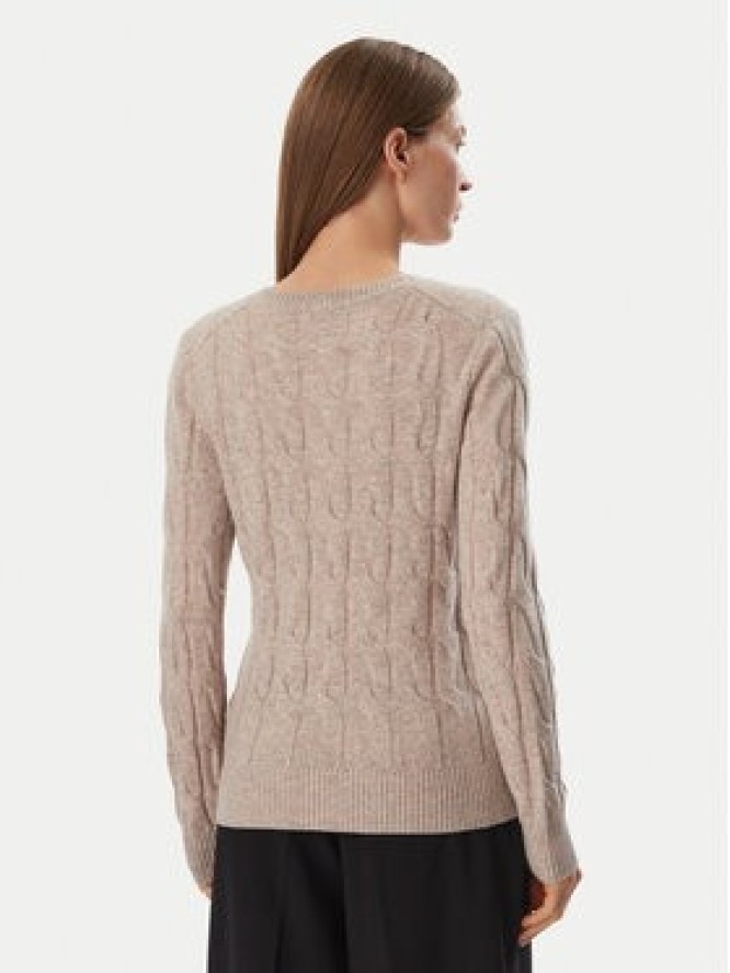 Tommy Hilfiger Sweter WW0WW43586 Beżowy Regular Fit