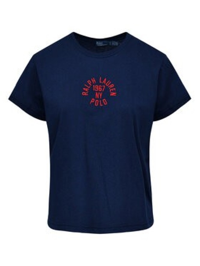 Polo Ralph Lauren T-Shirt 211965108001 Granatowy Regular Fit