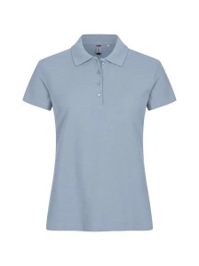 clique Basic Polo Women — damska koszulka polo, kolor Soft Blue