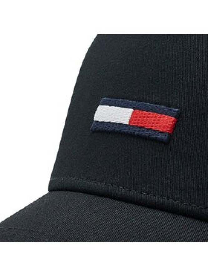 Tommy Jeans Czapka z daszkiem Tju Flag Cap AU0AU00843 Czarny