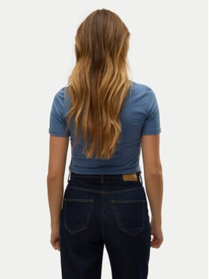 Vero Moda T-Shirt Panda 10231753 Niebieski Regular Fit