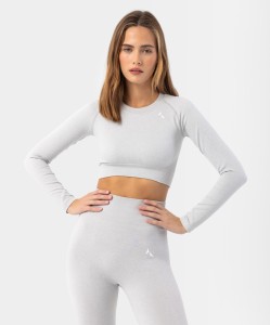 Bezszwowy longsleeve dla kobiet na fitness Carpatree Blaze