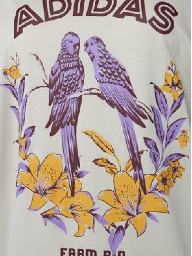 adidas T-Shirt FARM Graphic JV8610 Szary