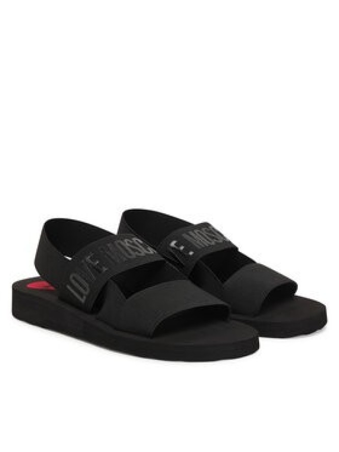 LOVE MOSCHINO Sandały JA16033G0OJN7000 Czarny
