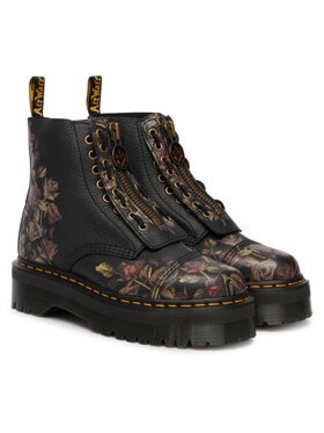 Dr. Martens Trapery Sinclair Decayed Roses Tumbled Nappa DM32050001 Czarny