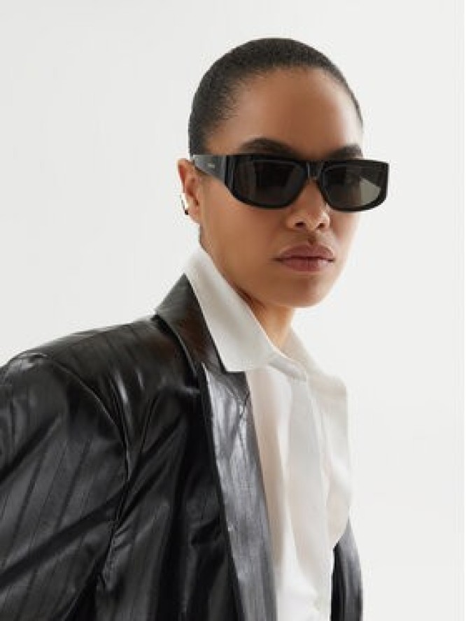 JACQUEMUS Okulary przeciwsłoneczne JAC2C1SUN Czarny