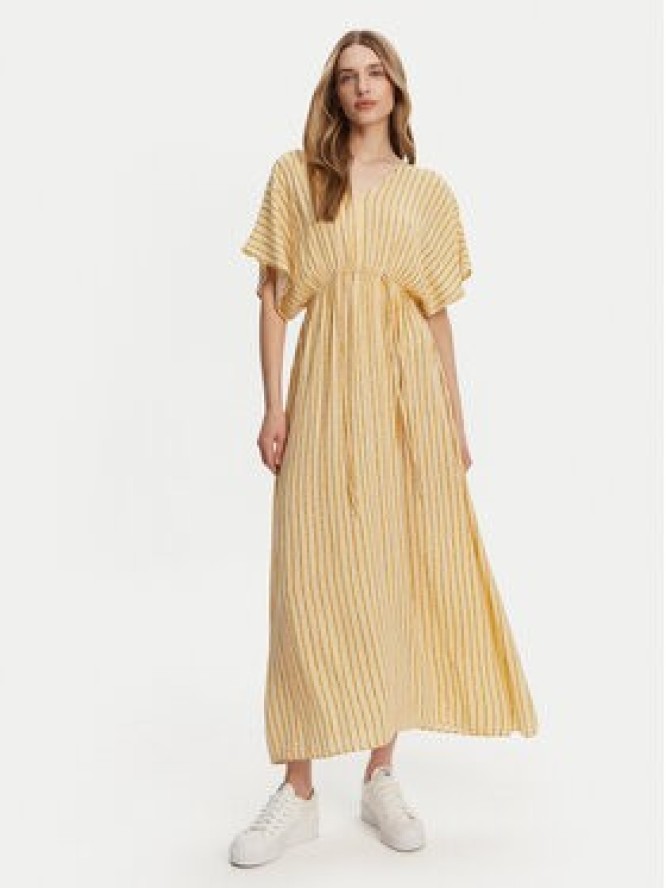 Roxy Sukienka letnia ERJWD03864 Żółty Regular Fit