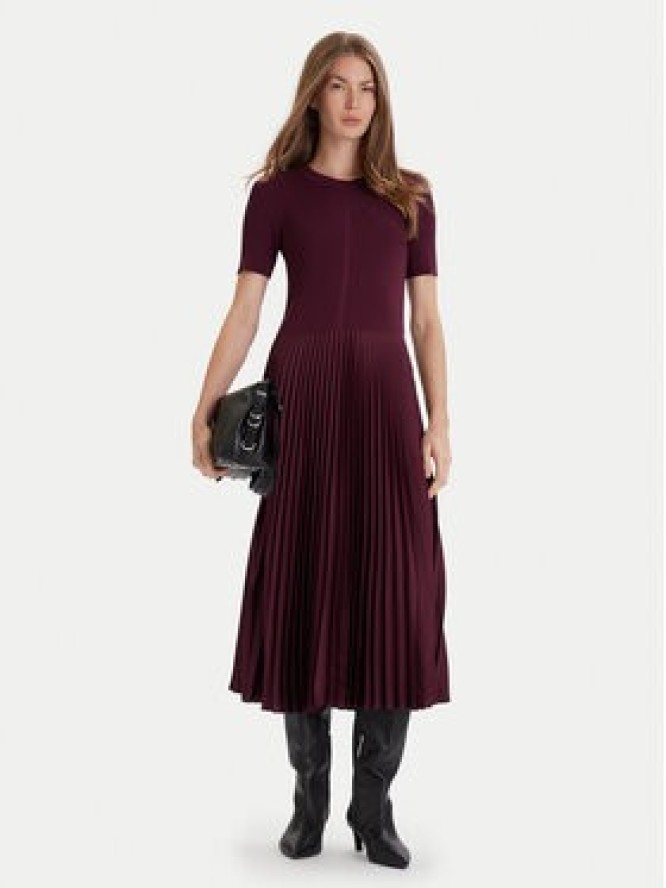 BOSS Sukienka codzienna Fadridi 50535658 Fioletowy Regular Fit