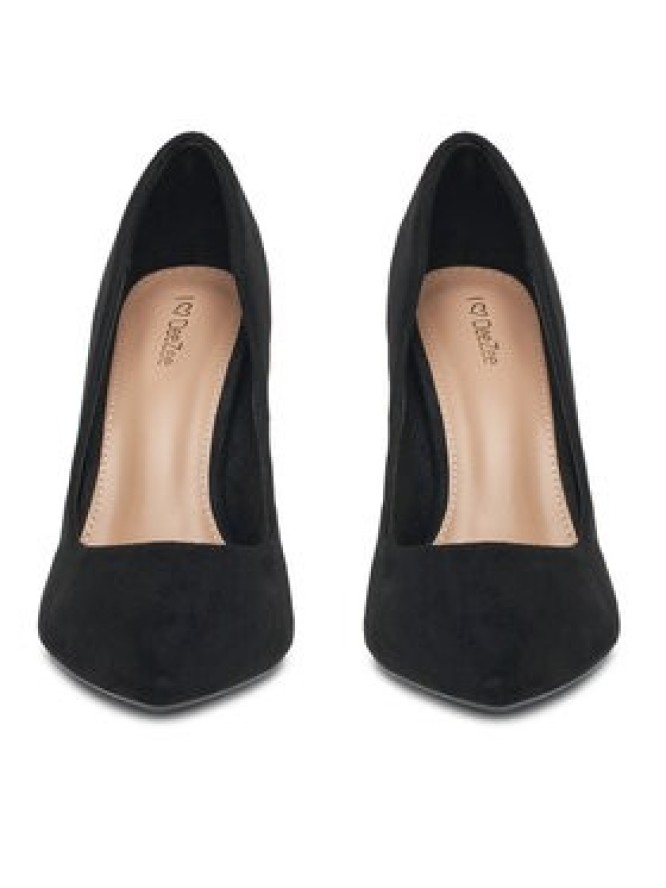 DeeZee Czółenka F-DY-9855-1 Czarny