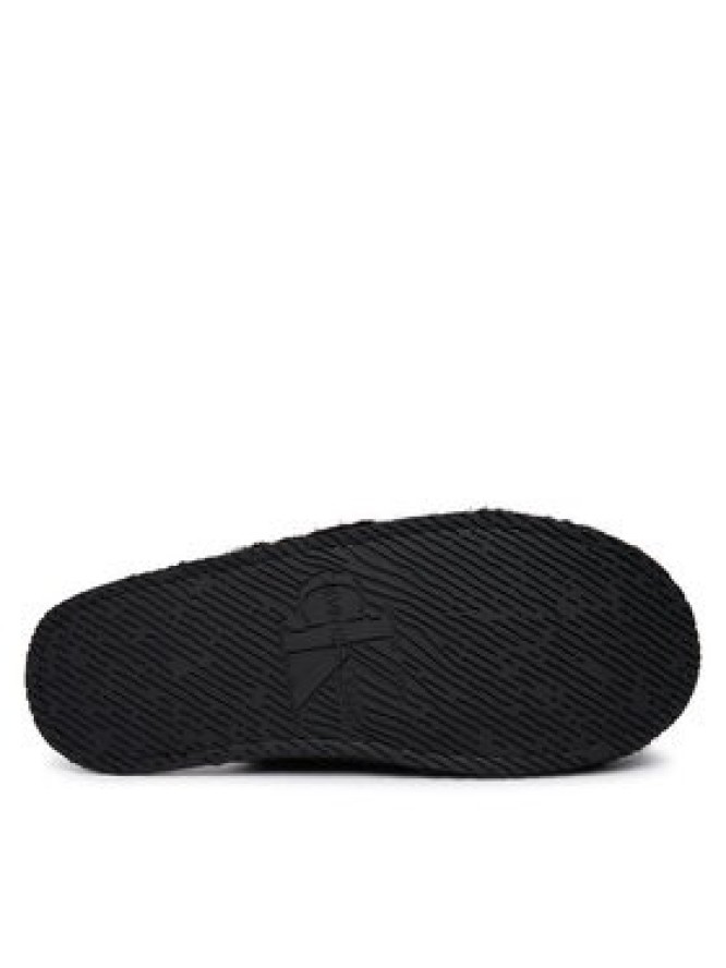 Calvin Klein Kapcie Home Slipper Fur Aop HW0HW03218 Czarny