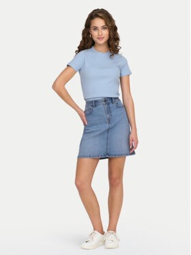 JDY Spódnica jeansowa Moon 15346528 Niebieski Regular Fit