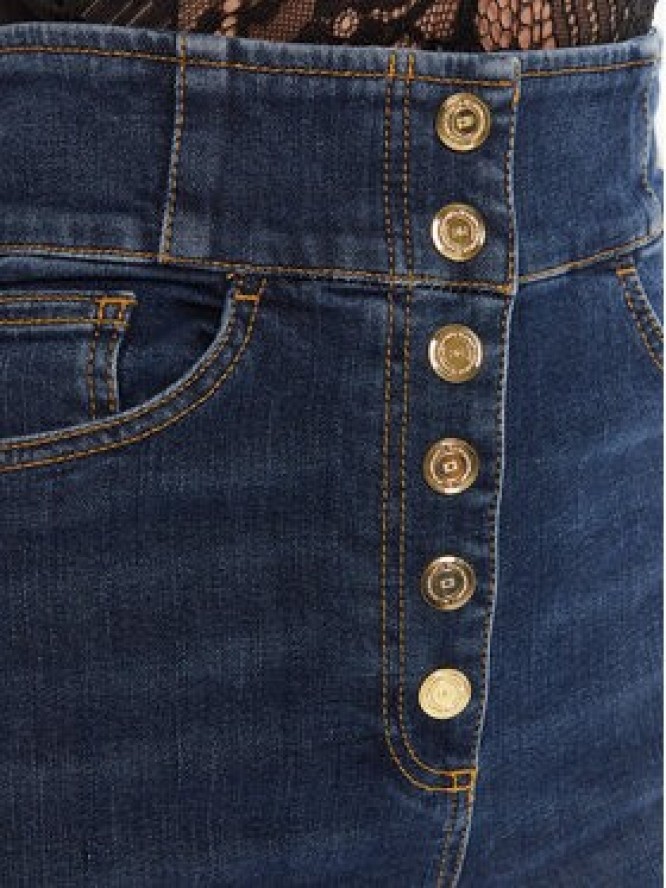 Elisabetta Franchi Jeansy P-J03D-56E2 Niebieski Regular Fit