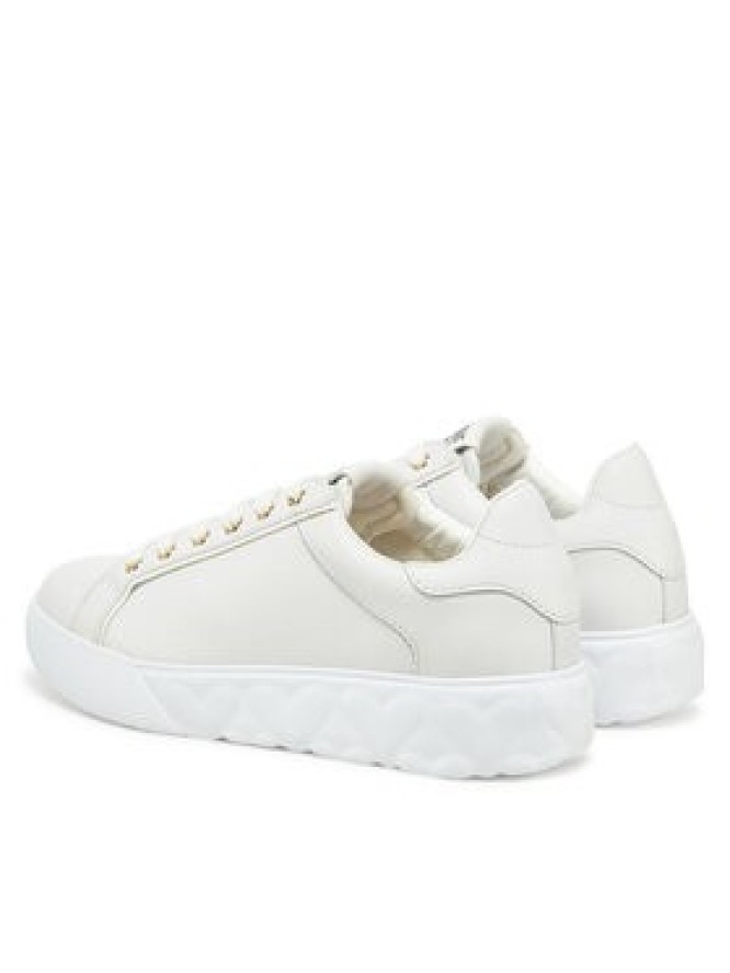 LOVE MOSCHINO Sneakersy JA15054G1MIA410A Biały