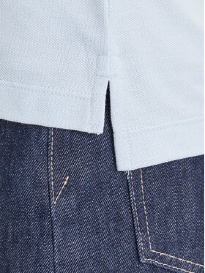 Gant Polo Sheild 4200870 Błękitny Slim Fit