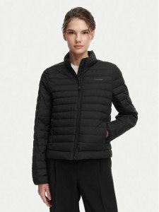 Calvin Klein Kurtka puchowa LV044G502G Czarny Regular Fit