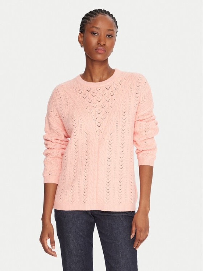 Guess Sweter W5YR56 Z2ZK2 Pomarańczowy Regular Fit