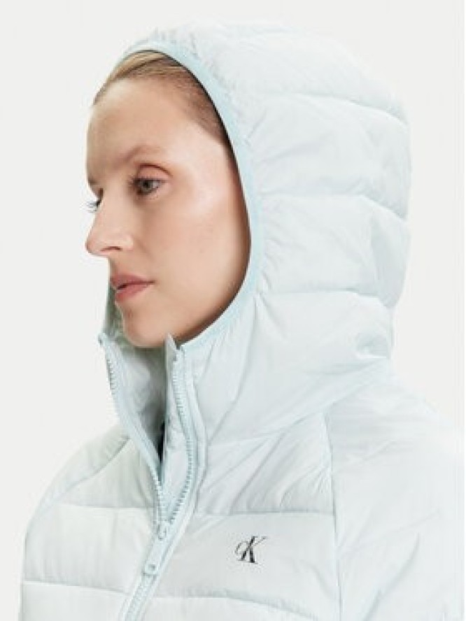 Calvin Klein Jeans Kurtka przejściowa LV047C510G Błękitny Regular Fit