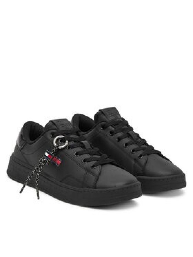 Tommy Jeans Sneakersy Tjw Logo Sneaker EN0EN03129 Czarny