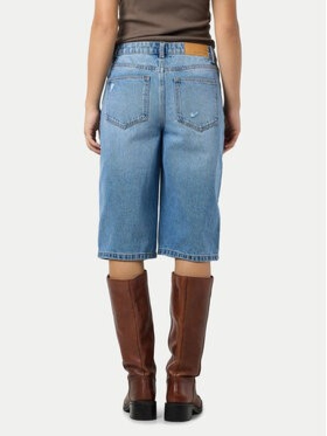 Noisy May Szorty jeansowe Welsie 27034305 Niebieski Regular Fit