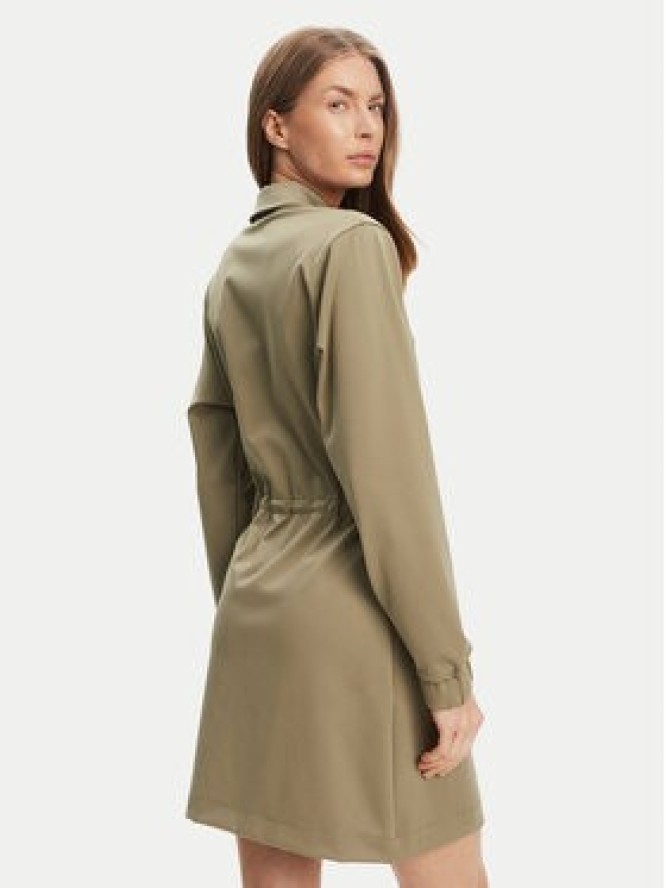 Guess Sukienka codzienna V5YK04 KCX42 Zielony Regular Fit