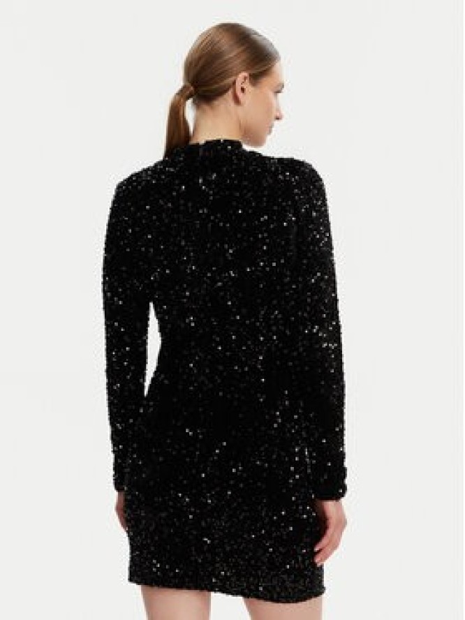 DKNY Sukienka koktajlowa P4ID6XQY Czarny Regular Fit