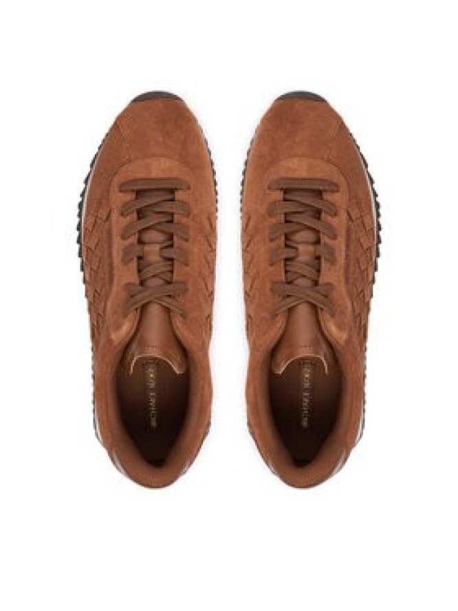 MICHAEL Michael Kors Sneakersy Rhodes 43F6RHFS2S Brązowy