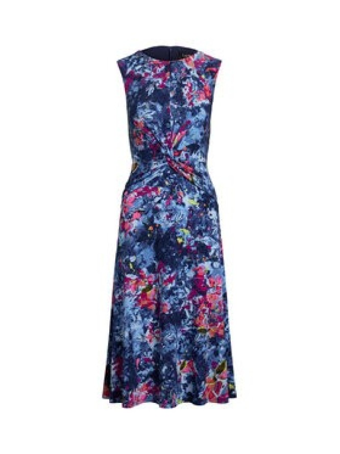 LAUREN RALPH LAUREN Sukienka koktajlowa 200973610001 Granatowy Regular Fit