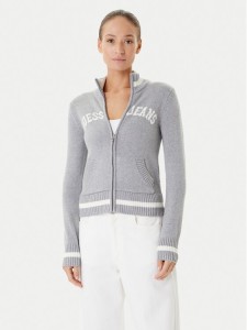 Guess Jeans Kardigan W5YR31 Z3HM1 Szary Regular Fit