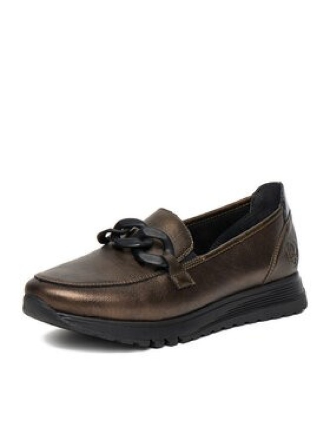 Rieker Półbuty 49051-25 Złoty