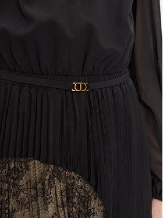TWINSET Sukienka codzienna 251TP2780 Czarny Loose Fit