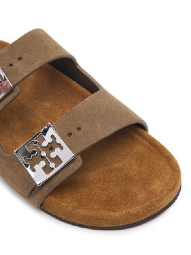 Tory Burch Klapki Mellow Slide 171151 Brązowy