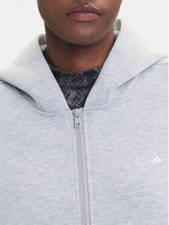 adidas by Stella McCartney Bluza Scuba JM5792 Szary Loose Fit