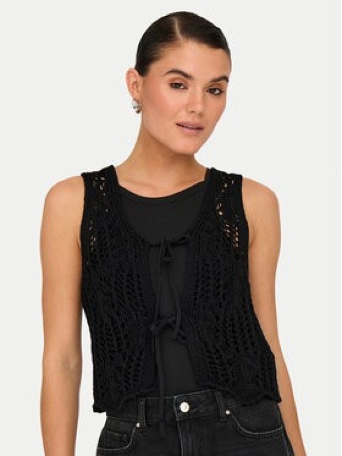 ONLY Top Lizzy 15343882 Czarny Regular Fit