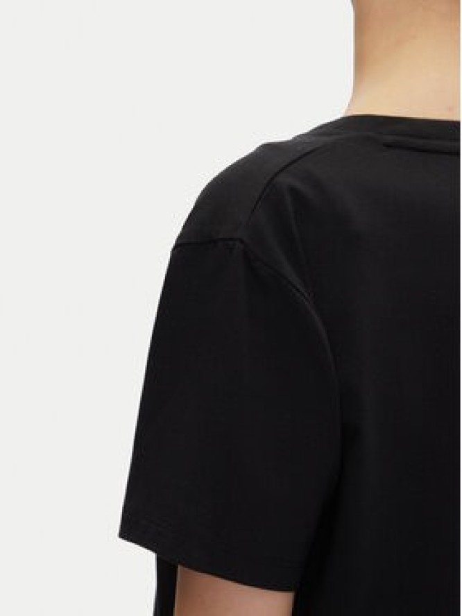HUGO T-Shirt Nika_T-Shirt 50540046 Czarny Regular Fit