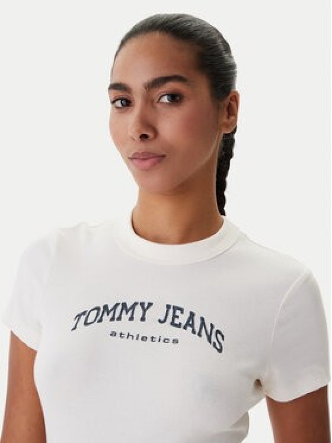 Tommy Jeans T-Shirt DW0DW22302 Biały