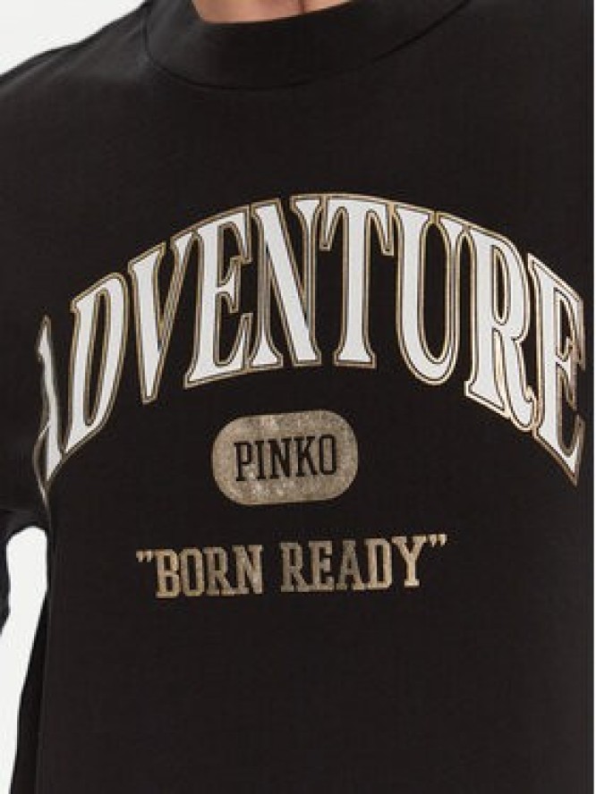 PINKO T-Shirt Niamey 104604 A2CS Czarny Regular Fit