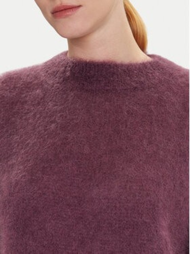 Dixie Sweter M277Y101A Fioletowy Relaxed Fit