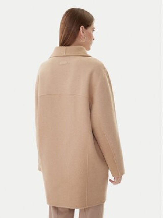 Armani Exchange Płaszcz wełniany XW000715 AF16216 U1051 Beżowy Relaxed Fit