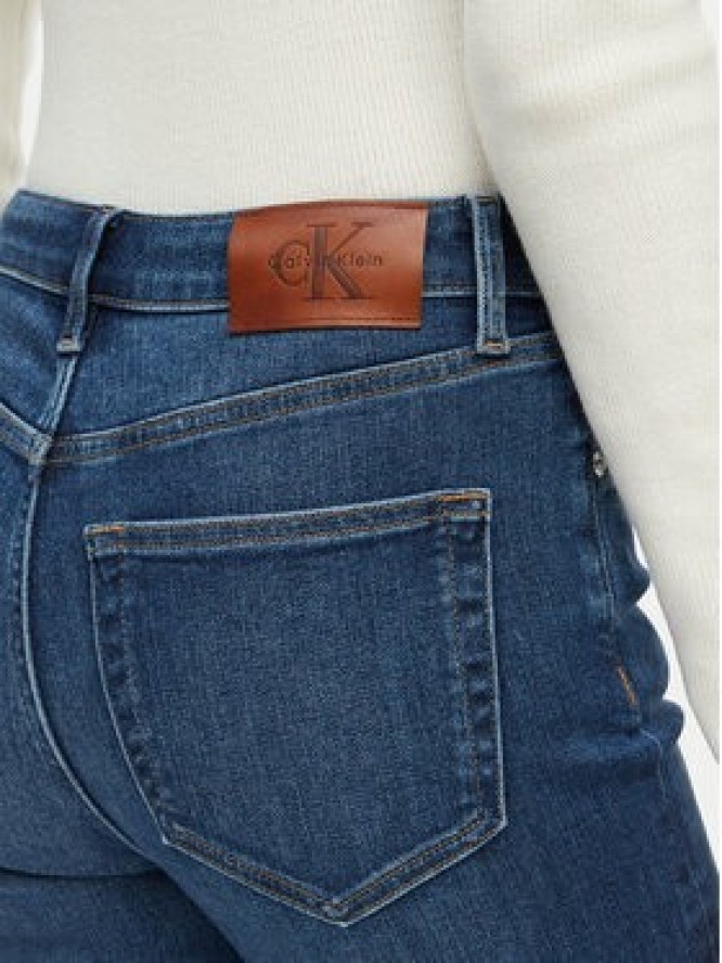 Calvin Klein Jeans Jeansy LV047G917G Niebieski Bootcut Fit