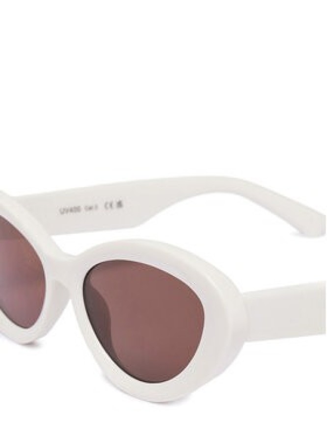 JENNY Okulary przeciwsłoneczne 4WF-014-SS25 Biały