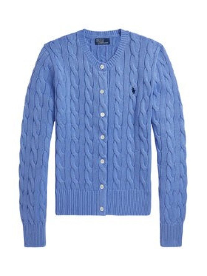 Polo Ralph Lauren Kardigan 211971868009 Błękitny Slim Fit