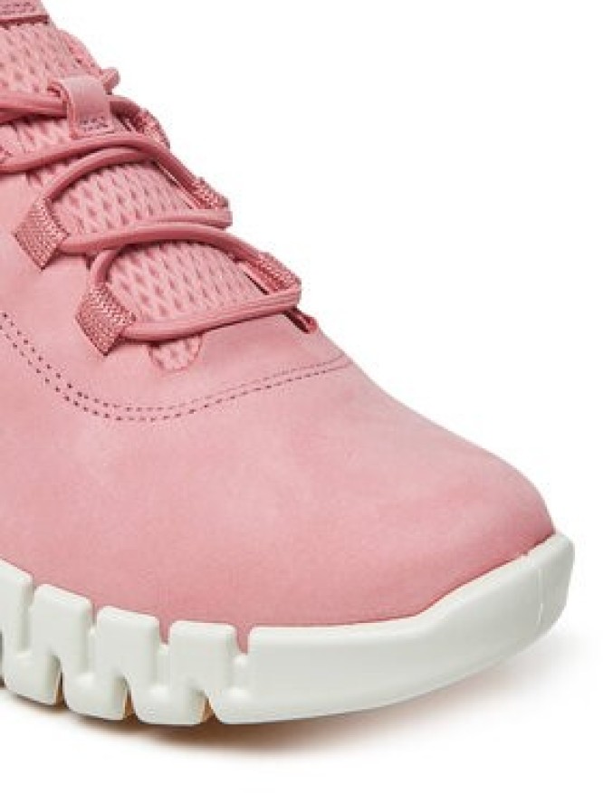ECCO Sneakersy Gruuv W 21820361129 Różowy