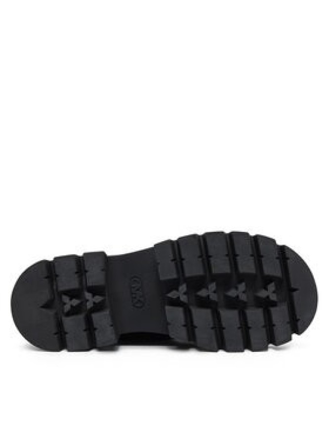 MICHAEL Michael Kors Klapki Barton Crackled Patent 40F4BTFP1L Czarny